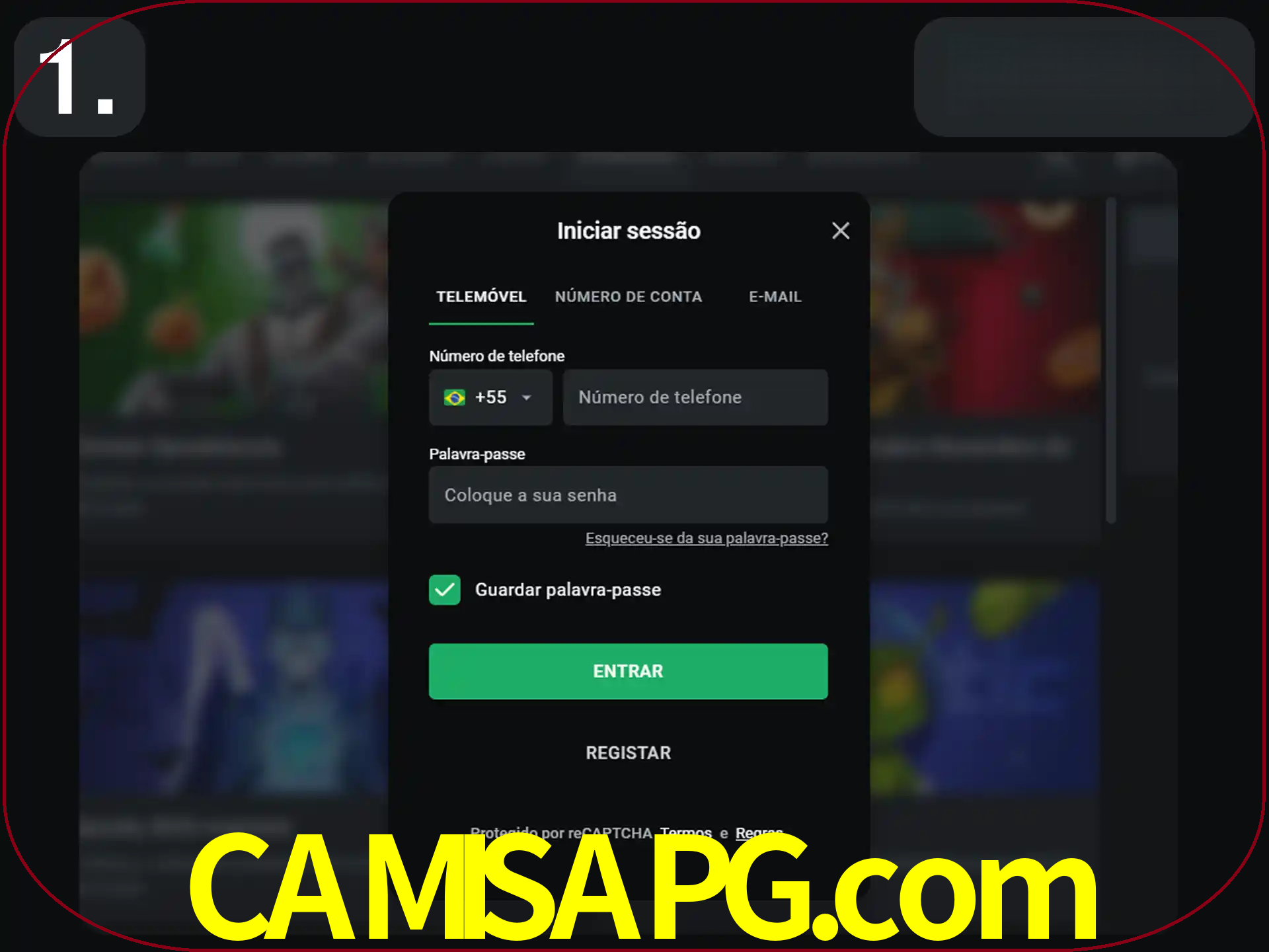 Acesse o site.
