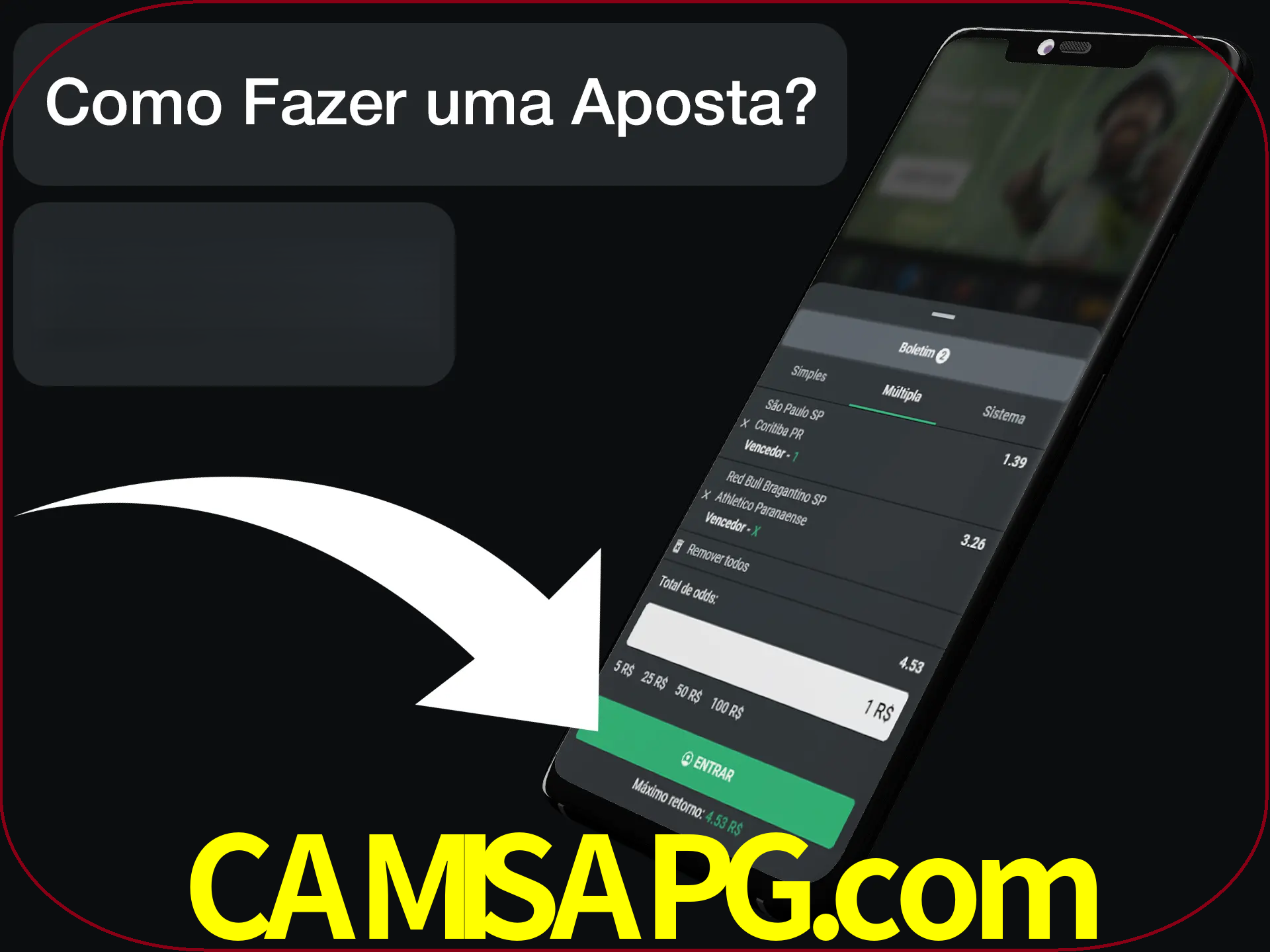 Preencha sua aposta e aguarde o resultado.